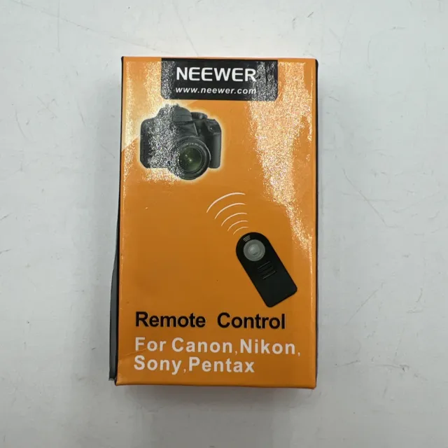 Neewer Ir Universal Wireless Remote Control For Canon Nikon Sony Pentax - Nib!