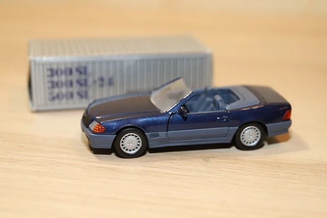 Cursor Modell 1250 Mercedes-Benz 300-500SL R129 Blau Modellauto 1:43 OVP