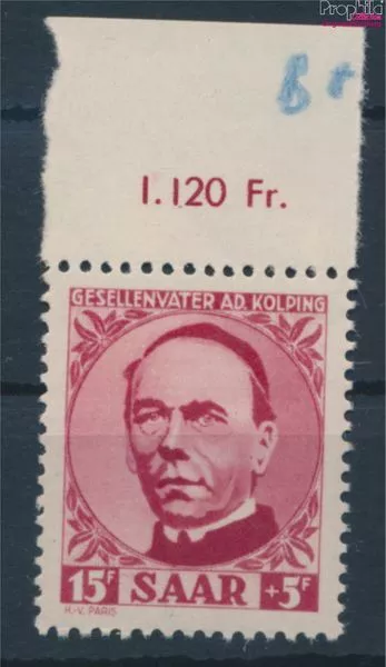 Briefmarken Saarland 1950 Mi 289 postfrisch (10214038