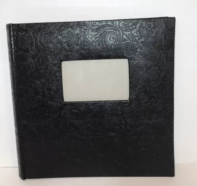 Embossed Tooled Leather Photo Album MYX 100- 5-up Pages NEW Old Stock 2008