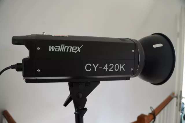 Walimex CY 420 K, Studioblitz, gebraucht