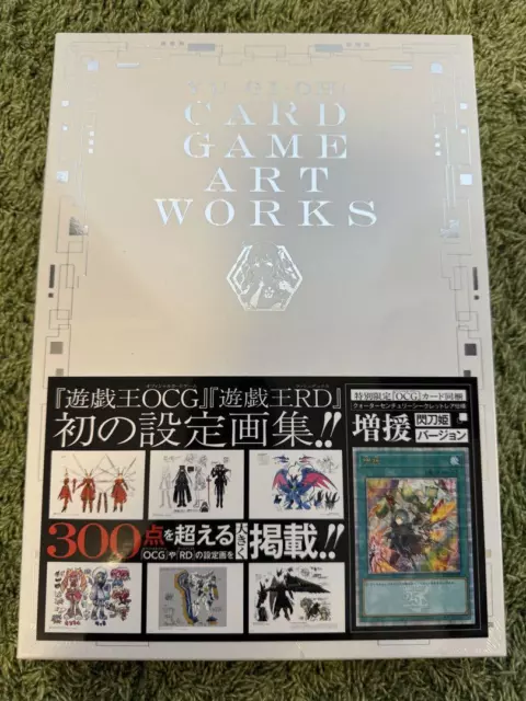 Yu‐Gi‐Oh! Card Game Art Works 25th Anniversary Book with Limited Card Japanese