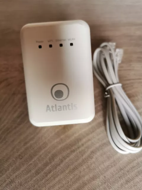 Wi-fi extender Atlantis modello A02-AP5-W300N NetFly bianco usato