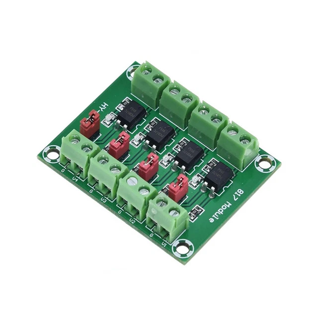 PC817 ISOLATION DRIVING Module 4-Channel Voltage Converter Module ...