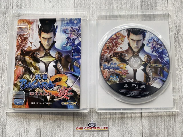 SONY PlayStation 3 PS3 Sengoku Basara 3 Utage & 4 Sumeragi set from Japan 3