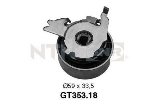 SNR Galet tendeur de courroie de distribution Poulie-tendeur GT353.18