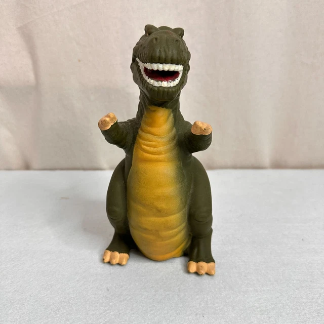 THE LAND BEFORE Time Sharptooth T-Rex Pizza Hut 1988 Puppet 8" Dinosaur ...
