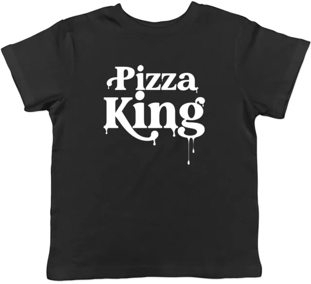 PIzza King Childrens Kids T-Shirt Boys Girls