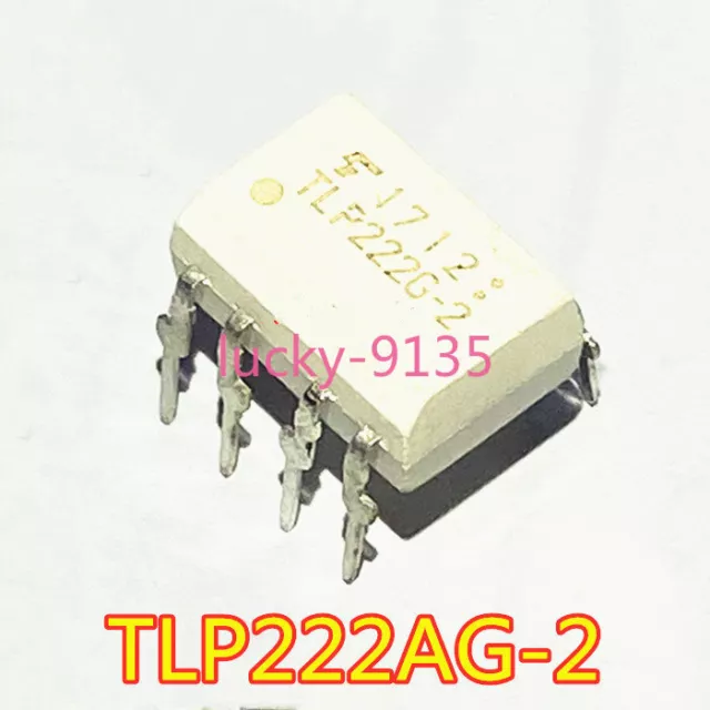 10Pcs New TLP222G-2 DIP Optocoupler Solid State Relay Optocoupler