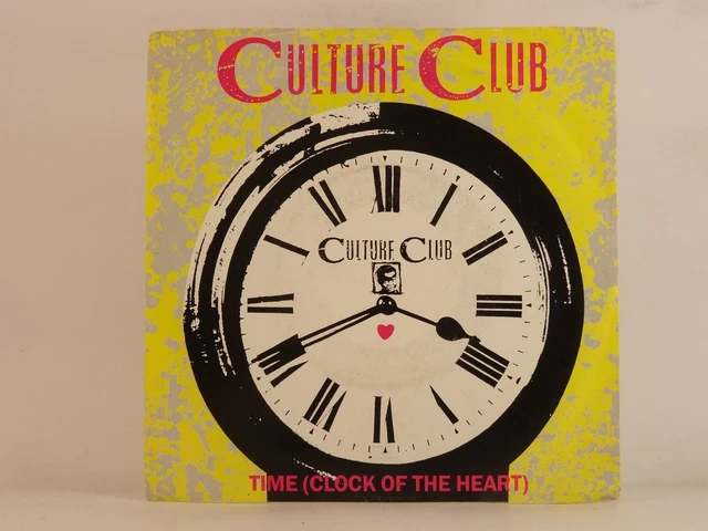 CULTURE CLUB TIME (CLOCK OF THE HEART) (102) 2 Track 7" Single with ...