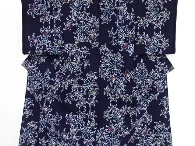 40971# Japanese Kimono / Mens Yukata / Lily