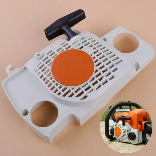 Recoil Pull Start Starter pour Chainsaw Stihl 017 018 MS170 MS180 1130 080 2100