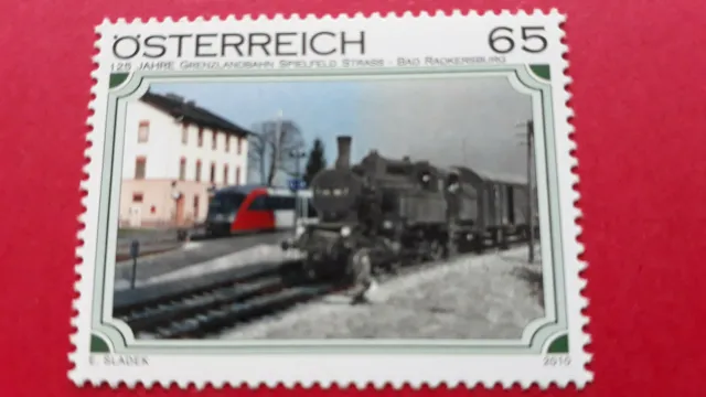 Österreich 2010 Sondermarke Mi.Nr. 2882  postfrisch" 125 Jahre Grenzlandbahn "