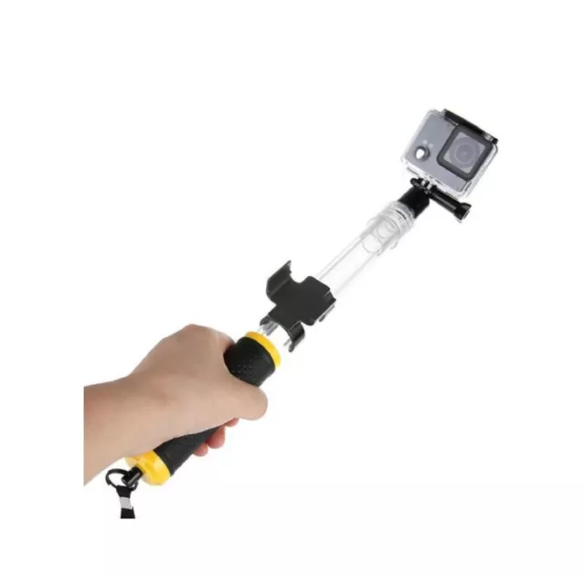 Floating Monopod Selfie Stick Pole Wifi Remote Adapter for Action Camera