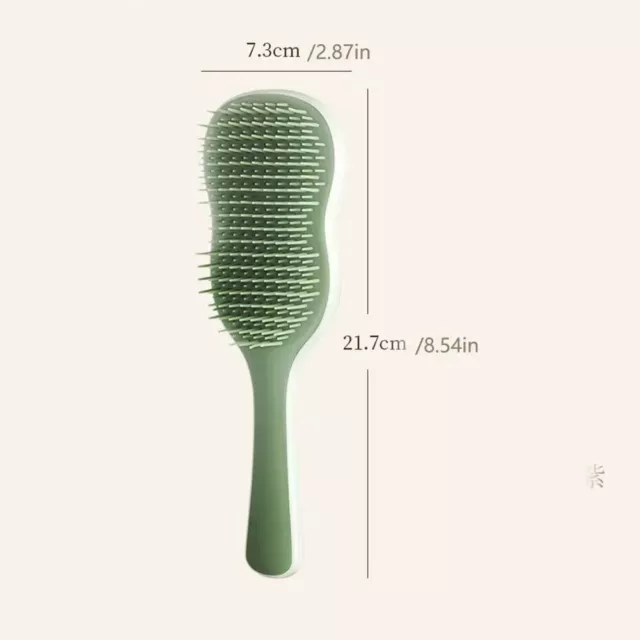 Pro Anti Static Cushion Reduce Hair Loss Remove Detangling Head Massager Comb 2