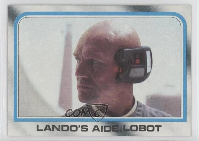 1980 Topps Star Wars: The Empire Strikes Back Lando's Aide Lobot #194 0kz8