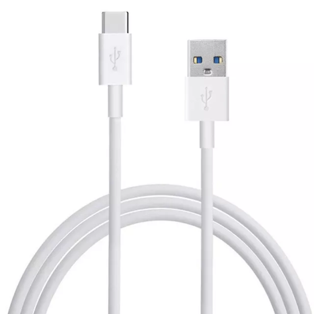 Câble Charge USB 3.0 Type C vers USB standard type A, 1m de long - BLANC