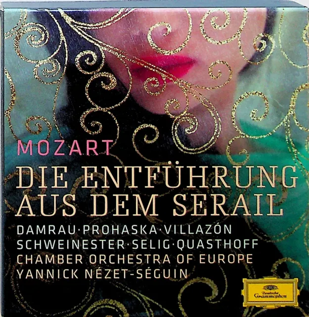 Mozart: Die Entfuhrung Aus Dem Serail 2-CD NEZET-SEGUIN, Diana Damrau/Prohaska
