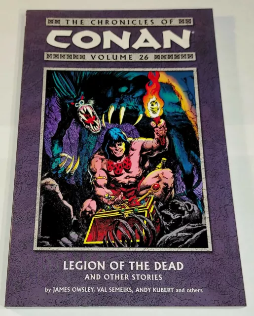 CHRONICLES OF CONAN VOLUME 26  (Dark Horse 2014 TPB TP SC ~ Marvel #199-205 A12)