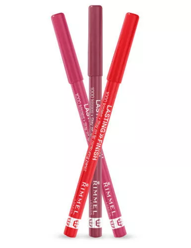 Rimmel Lasting Finish 1000 Kisses Stay On Lip Contouring Pencil ~ Your Choice