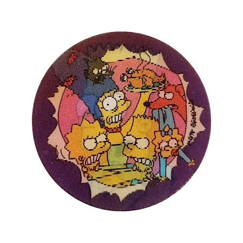The Simpsons #163 Magic Motion Tazo - Frito Lay 1996 The Simpson