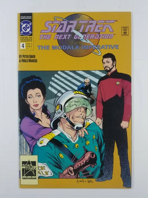 Dc Comics Star Trek Next Generation Modala Imperative #4 1991 (Nm)