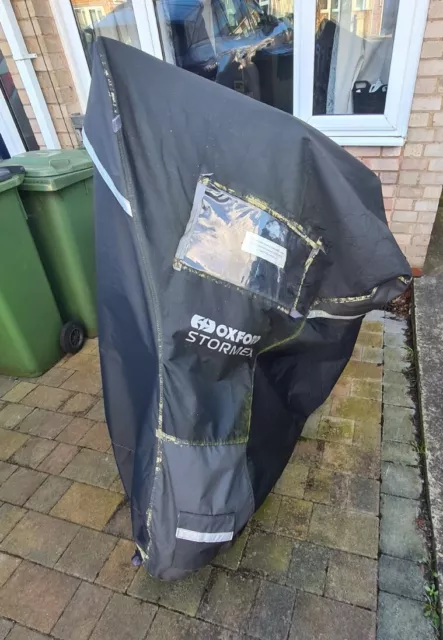 Large Oxford Stormex Waterproof Motorcycle Cover