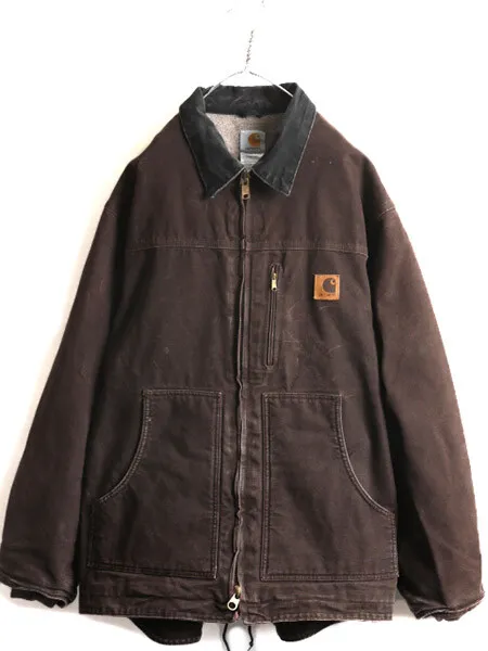 Us Planning Large Size Xl Carhartt Ridge Coat Men'S Old Clothes Duck Jacket Blou