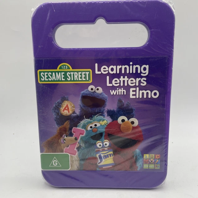Sesame street learning letters with elmo brand new sealed dvd region