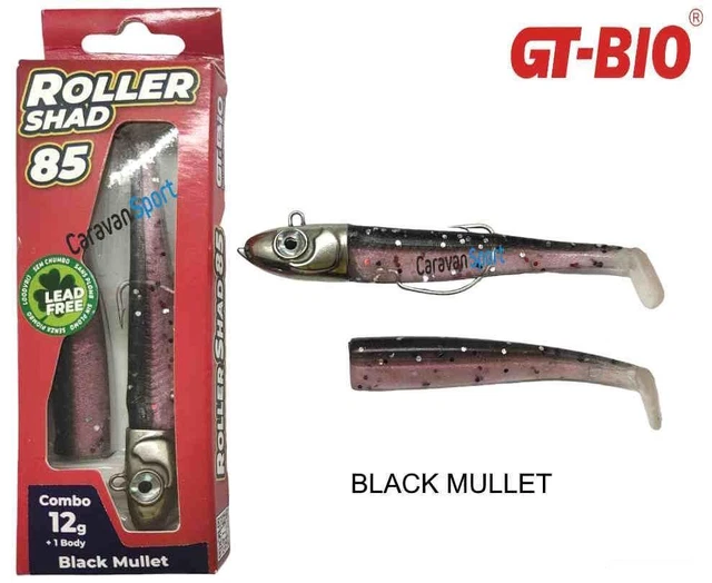 Combo Spinning GT-BIO Roller Shad 125 – 16g – Coloris Ghost Anchovy – Neuf