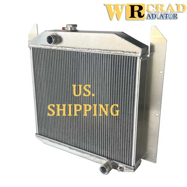 2Row Cooling Radiator fit 1949~1952 Studebaker Pickup Trucks Aluminum 1950 1951