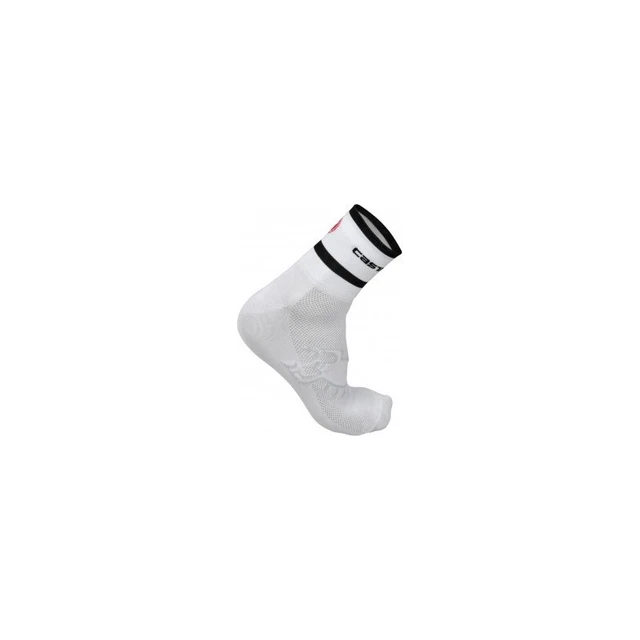 Castelli Calze Logo 9 Socks Bianco