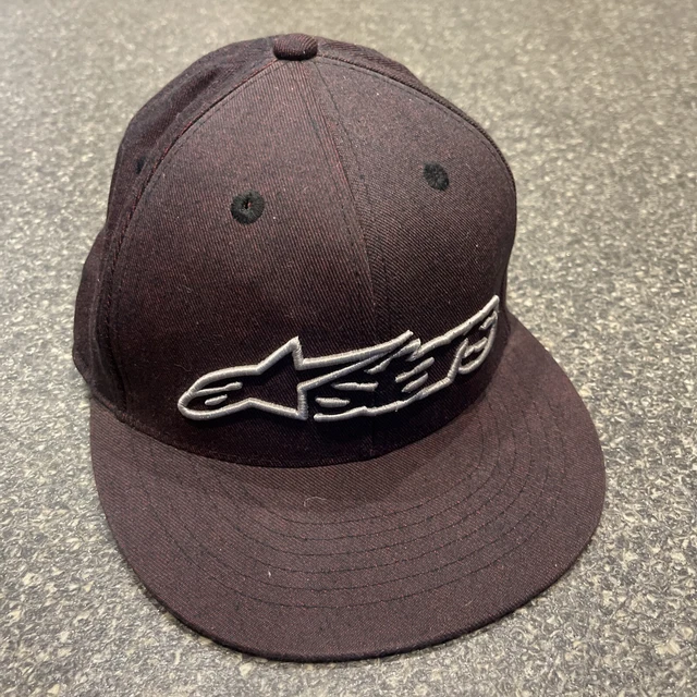 Alpinestars Ageless Flat Bill Mens Caps Motorcycle Street Riding Flexfit - Hats