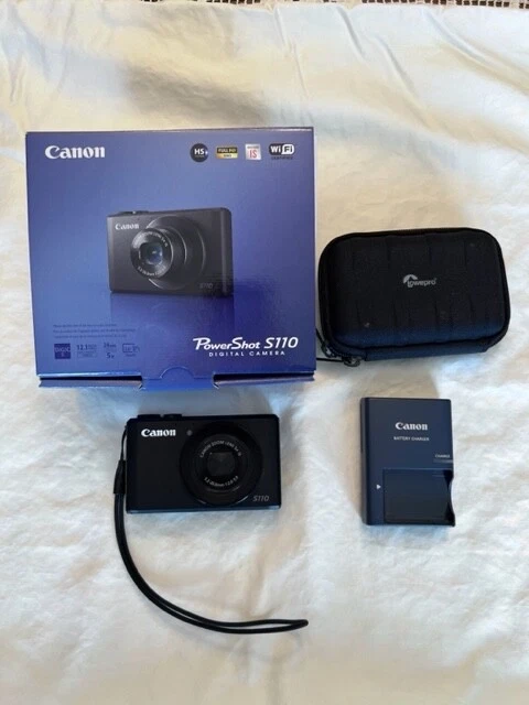 Canon PowerShot S110 - Near Mint w/Box & Lowepro Case