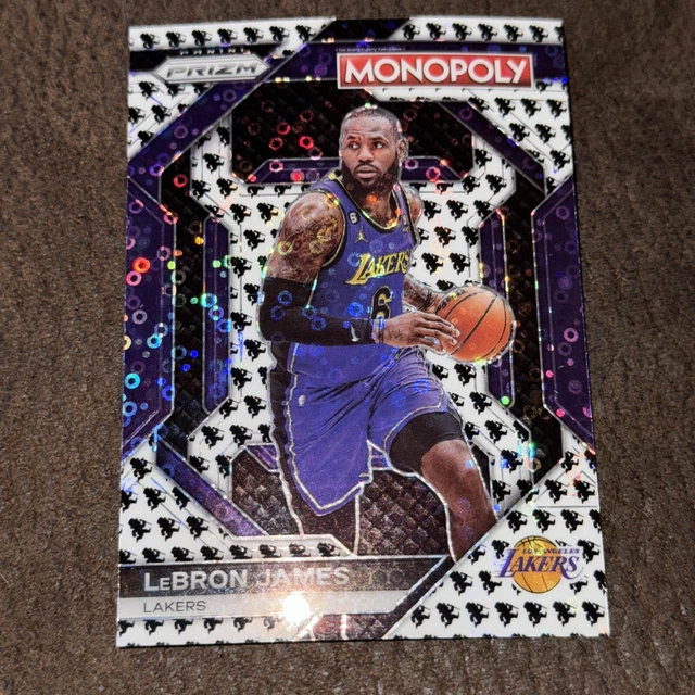 LEBRON JAMES 20232024 Panini Prizm Monopoly Running Man MR MONOPOLY