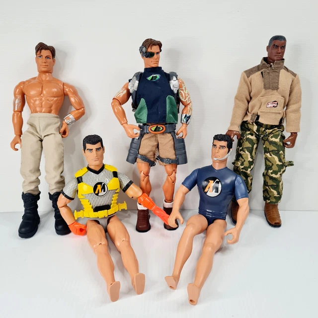 Figurine Max Steel – Blade Patrol – 1998 – Mattel – Style Action Man