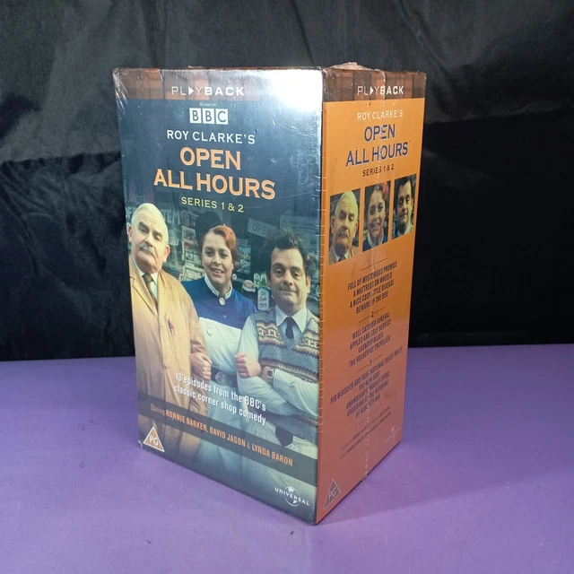 OPEN ALL HOURS Series 1 & 2 VHS NEW SEALED £9.99 PicClick UK