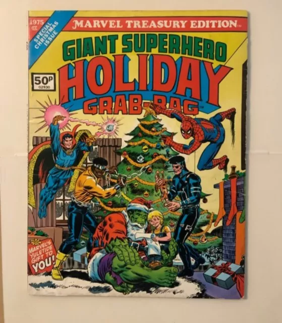 Marvel Treasury Edition #8 - Spécial Noël - Spider-Man, Dr Strange, Hulk & + !