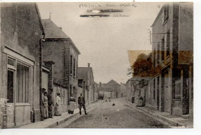 LE MESNIL SUR OGER - Marne - CPA 51 - Rue Pasteur