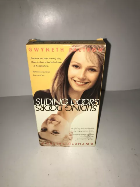 SLIDING DOORS VHS VCR Video Tape Movie Gwyneth Paltrow Used 4.28