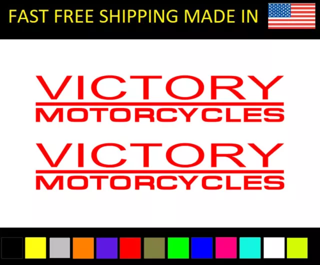 Victory Decals Gas Tank USA stickers motorcycle motorcycles emblem logo