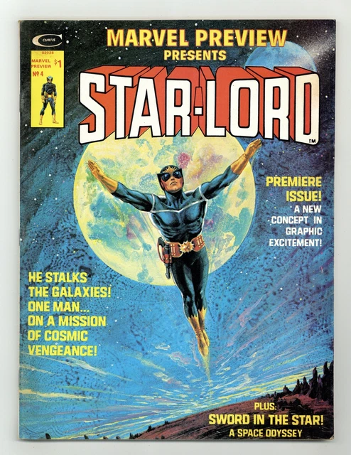 Marvel Preview #4 FN 6.0 1976 1st app. and origin Star-Lord