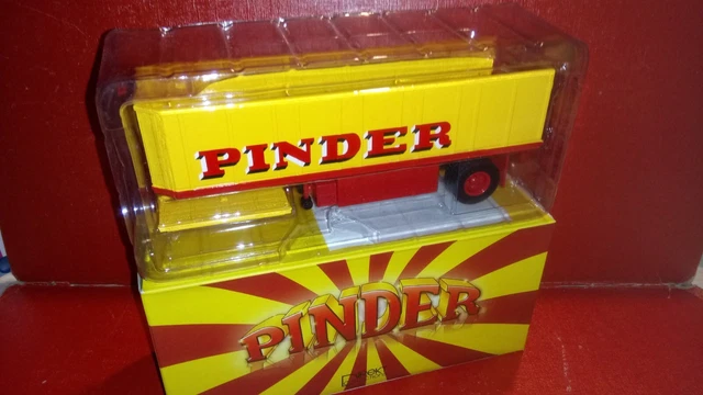 LA REMORQUE ADMINISTRATIVE N°75 DU CIRQUE PINDER (1964)-(1/43 ème) IXO