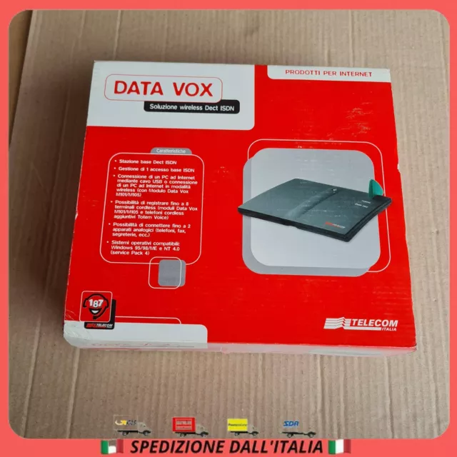 Modem Router Telecom Tim Dect Isdn Per Telefono Fisso Portatile Linea Fissa Gate