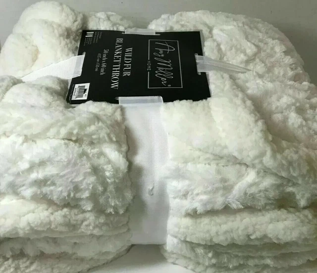 Amy miller wild fur blanket throw online