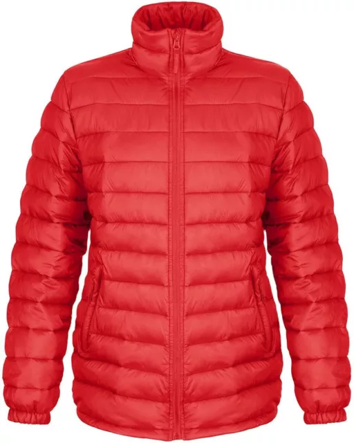 Result Damen Steppjacke Ice Bird Winterjacke, Daunenjacke, rot, XS