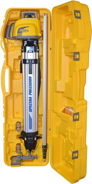 Spectra Precision LL300N-1 Laser Level, Self Leveling Kit with HL450 Receiver,