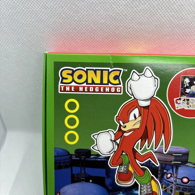SONIC THE HEDGEHOG McDonald’s 2024 Knuckles Mini Sticker Board Set New