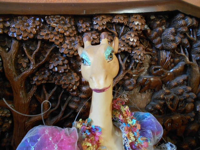 Poupée Artiste Céramique Sur Socle - Fait Main, Art Nouveau, France XXe