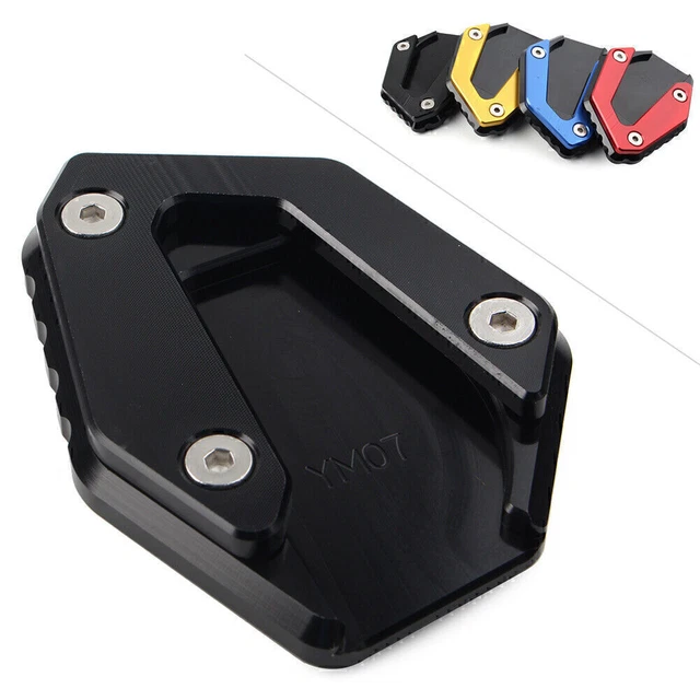 Kickstand Foot Support Side Pad For Yamaha MT-07 FZ-07 TRACER700 TRACER 7/GT 14-